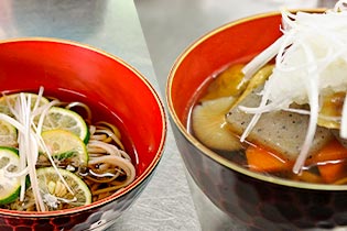 蕎麦打ち教室について 料理写真一例