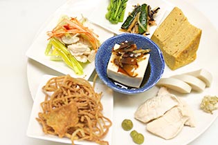 蕎麦打ちパフォーマンスについて 料理写真一例
